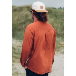 Burnt Orange Tee Style Shirt
