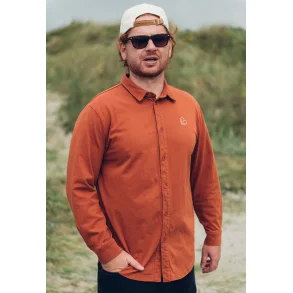 Burnt Orange Tee Style Shirt